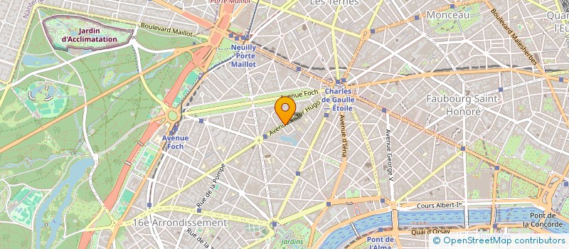 localisation de l'entreprise ALAIN DOMINIQUE PERRIN SA à PARIS