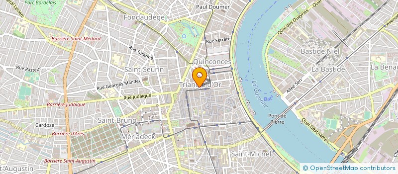 localisation de l'entreprise ALAIN ESPINA à BORDEAUX