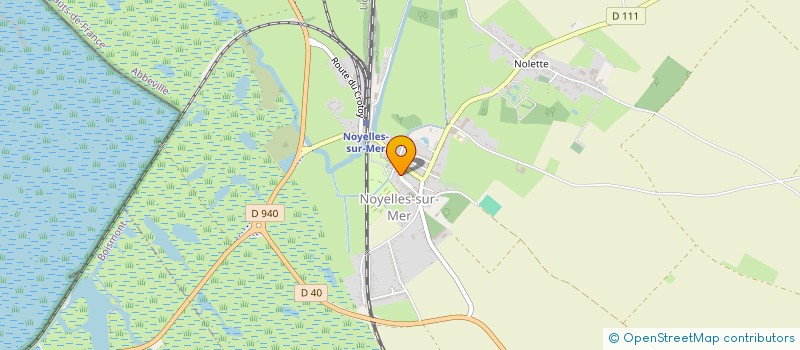 localisation de l'entreprise ALAIN ET FABIENNE MUSIC  NOYELLES-SUR-MER