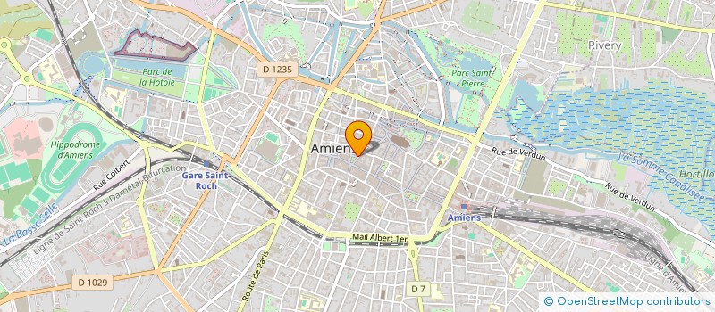 localisation de l'entreprise ALAIN FLEURS à AMIENS