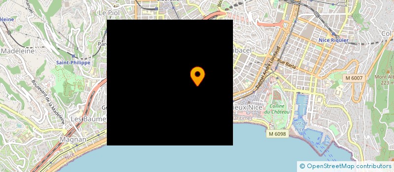 localisation de l'entreprise ALAIN FRANCK à NICE