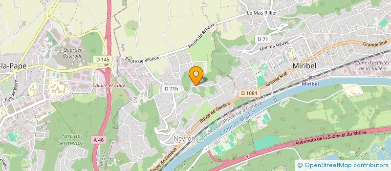 localisation de l'entreprise ALAIN FRANCOIS CONSULTING  NEYRON