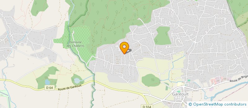 localisation de l'entreprise ALAIN FRIOURET  GAREOULT