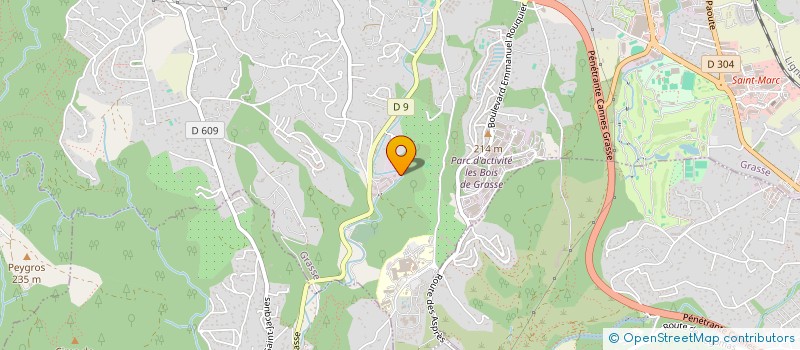 localisation de l'entreprise ALAIN GARAGE  GRASSE