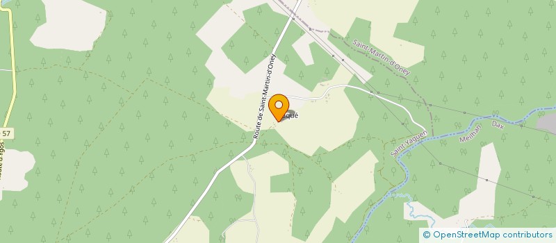 localisation de l'entreprise ALAIN GAUGE  SAINT-YAGUEN