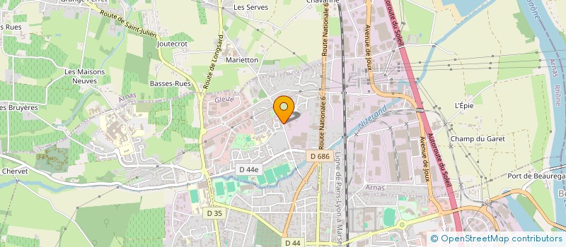 localisation de l'entreprise ALAIN GAVOILLE ETUDES NOUV AUTOMATION à GLEIZE