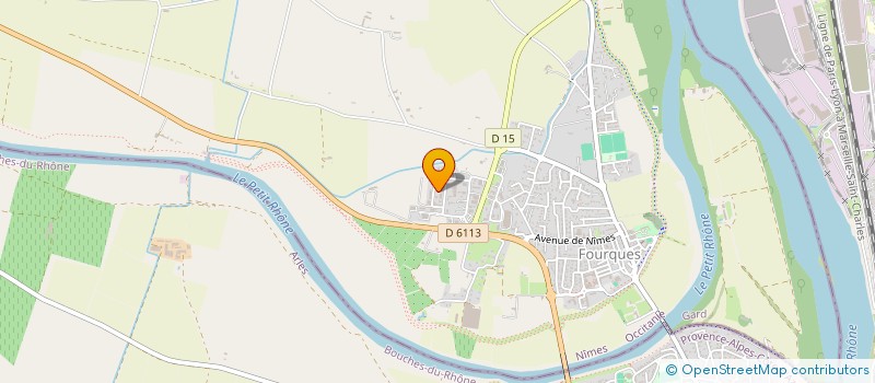 localisation de l'entreprise ALAIN HERVAS  FOURQUES