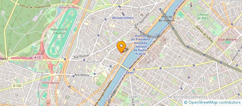 localisation de l'entreprise ALAIN.JEAN  PARIS