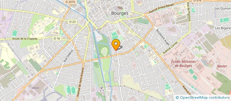 localisation de l'entreprise ALAIN LANCELOT CONSEIL à BOURGES