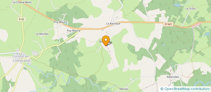 localisation de l'entreprise ALAIN LARDY SOLAIRE  CONDAT-EN-COMBRAILLE