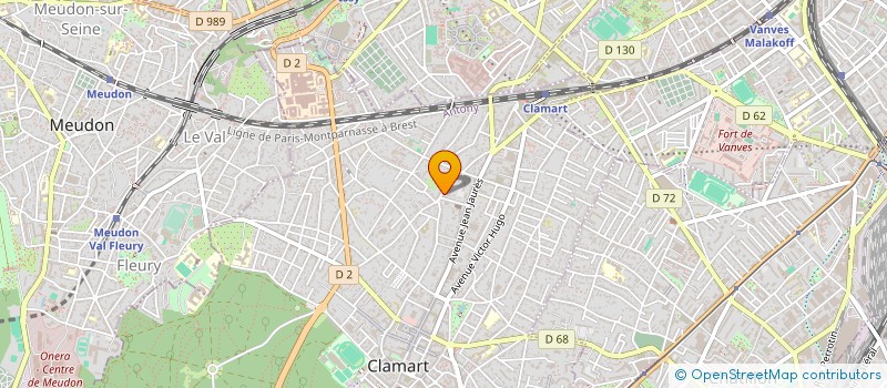 localisation de l'entreprise ALAIN LEDERREY à CLAMART