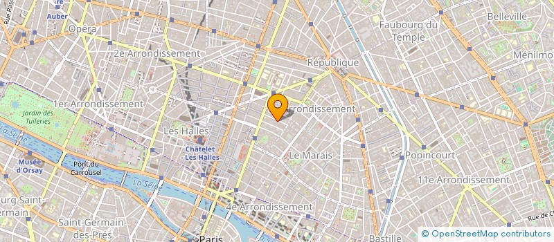 localisation de l'entreprise ALAIN MANOILESCO ARCHITECTE  PARIS