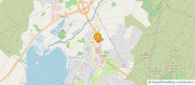 localisation de l'entreprise ALAIN PHILIPPE  BALARUC-LE-VIEUX