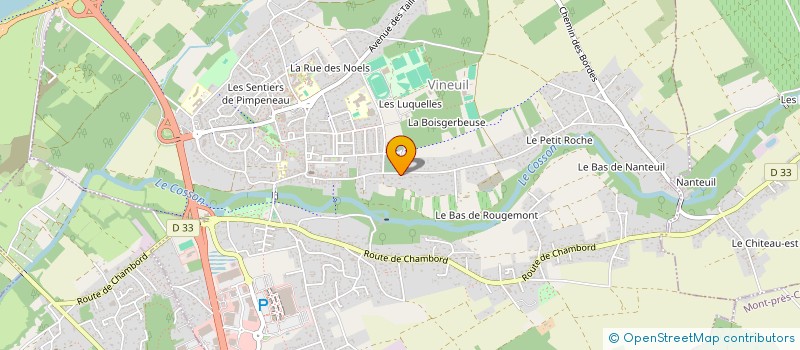 localisation de l'entreprise ALAIN PICARD IMMOBILIER ET PATRIMOINE à VINEUIL
