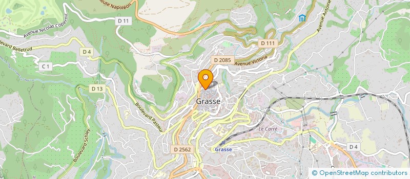 localisation de l'entreprise ALAIN PONS à GRASSE