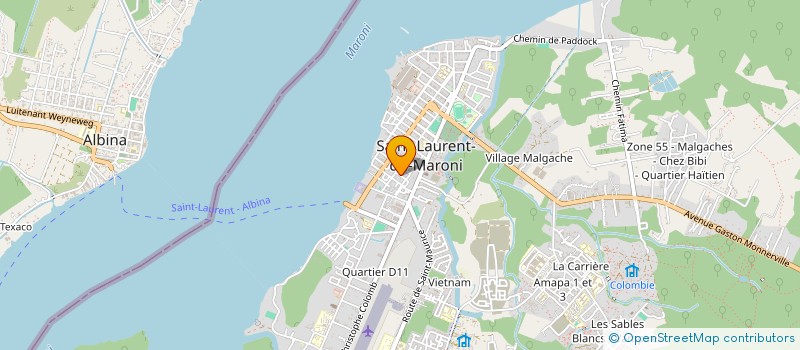 localisation de l'entreprise ALAIN RENAULT à SAINT-LAURENT-DU-MARONI