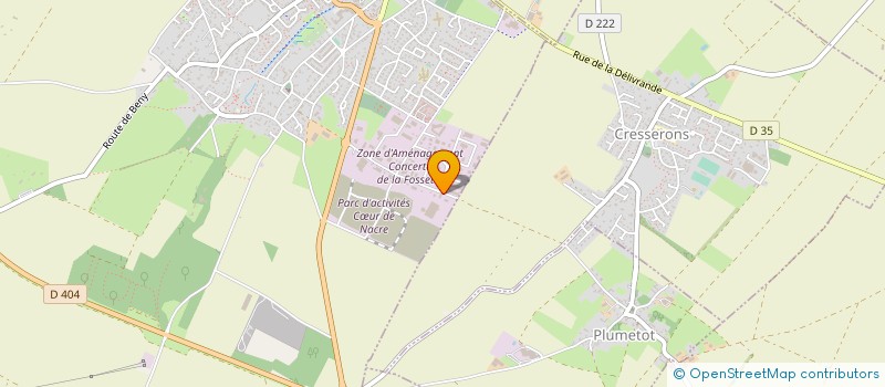 localisation de l'entreprise ALAIN ROLLAND PEINTURE  THURY-HARCOURT-LE-HOM