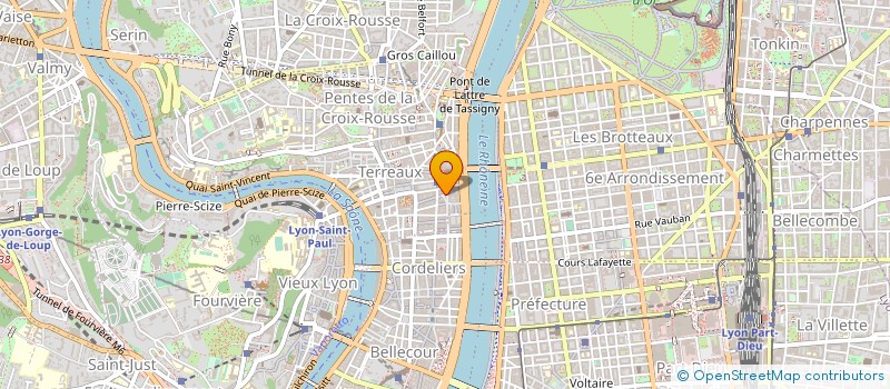 localisation de l'entreprise ALAIN ROURE à LYON