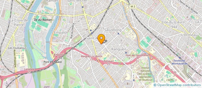 localisation de l'entreprise ALAIN ROY à TOULOUSE