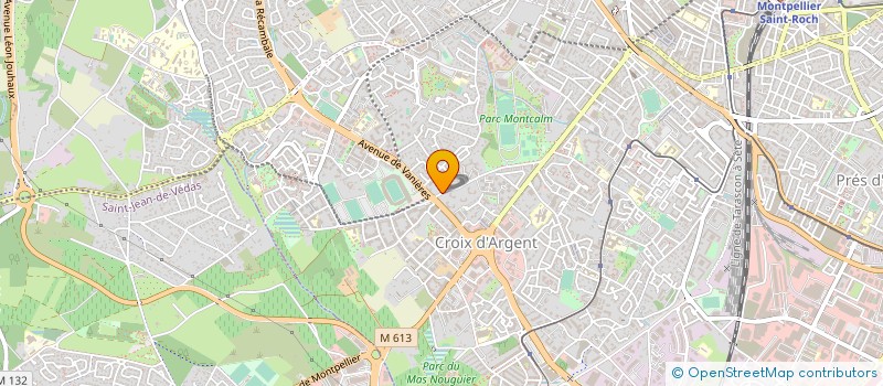 localisation de l'entreprise ALAIN SERVICES TRANSPORTS à MONTPELLIER