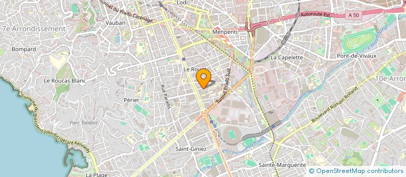 localisation de l'entreprise ALAIN SPATAFORA INVESTISSEMENTS  MARSEILLE