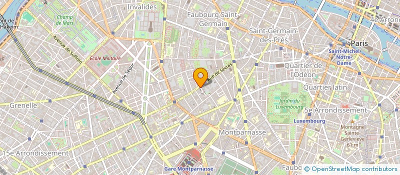 localisation de l'entreprise ALAIN TONDOWSKI SARL  PARIS