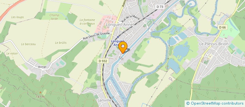 localisation de l'entreprise ALAIN TRANSPORT FLUVIAL  LONGUEIL-ANNEL