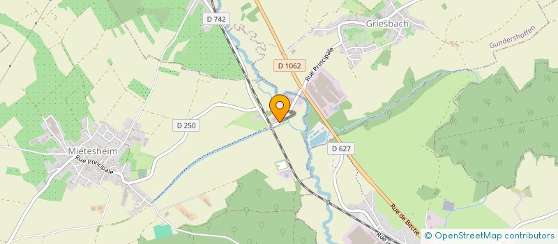 localisation de l'entreprise ALAIN TRAUTMANN DEVELOPPEMENT  MIETESHEIM