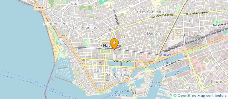 localisation de l'entreprise ALAIN VINATIER CONSEIL  LE HAVRE