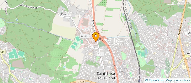 localisation de l'entreprise ALAINELLA  SAINT-BRICE-SOUS-FORET