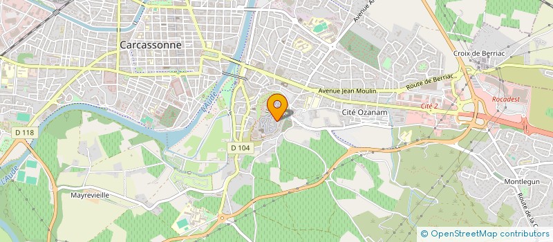 localisation de l'entreprise ALAIS à CARCASSONNE