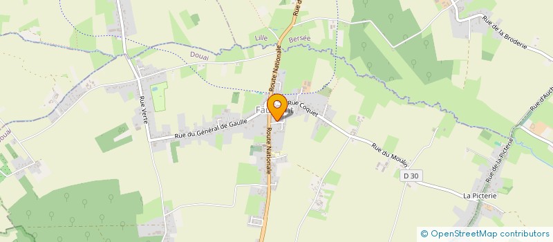 localisation de l'entreprise ALAIS AUTOMOBILE  OIGNIES