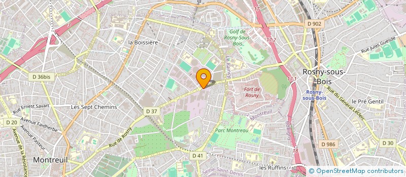 localisation de l'entreprise ALAIZE NET SERVICES PLUS à MONTREUIL