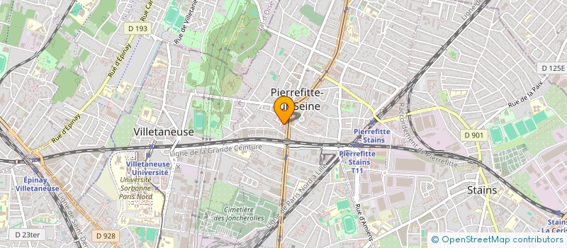 localisation de l'entreprise ALAIZOSSY à PIERREFITTE-SUR-SEINE