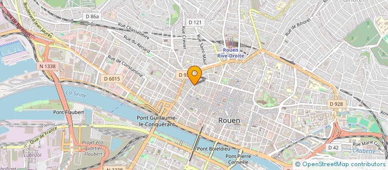 localisation de l'entreprise ALAJE à ROUEN