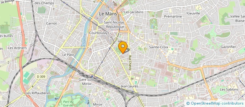 localisation de l'entreprise ALAJOLIE  LE MANS