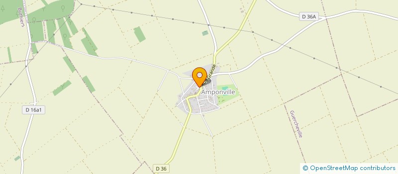 localisation de l'entreprise ALALIGNE à AMPONVILLE