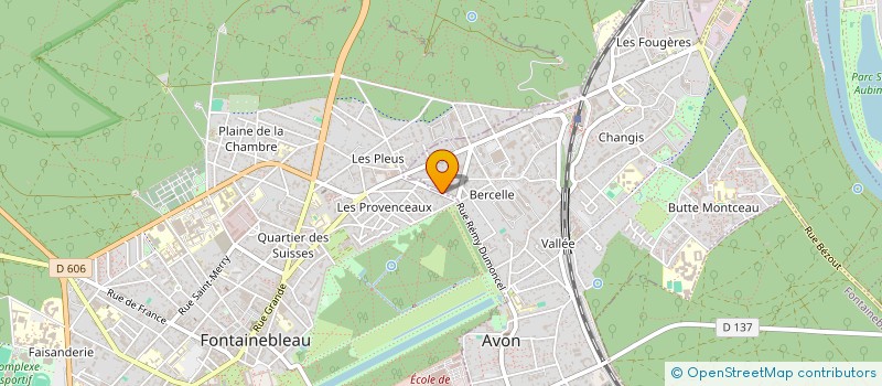 localisation de l'entreprise ALAM  FONTAINEBLEAU