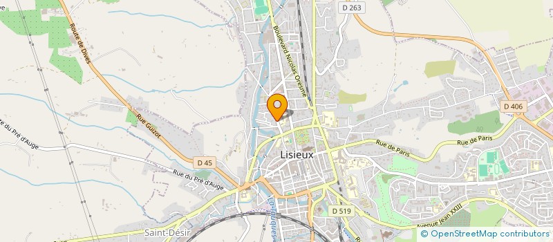 localisation de l'entreprise ALAM DENTAL CLINIC GROUP  LISIEUX