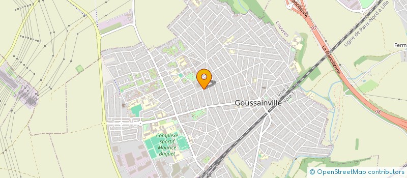 localisation de l'entreprise ALAM STOCK95 à GOUSSAINVILLE