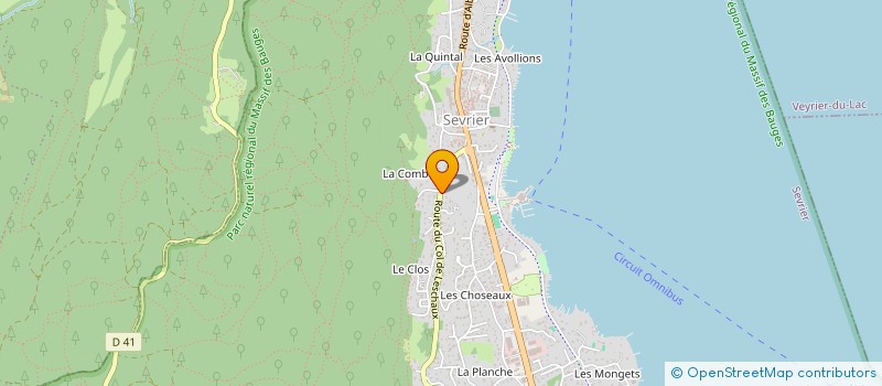 localisation de l'entreprise ALAMA  SEVRIER