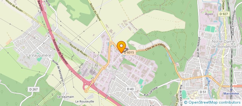 localisation de l'entreprise ALAMA  SAINT-JEAN-DU-CARDONNAY