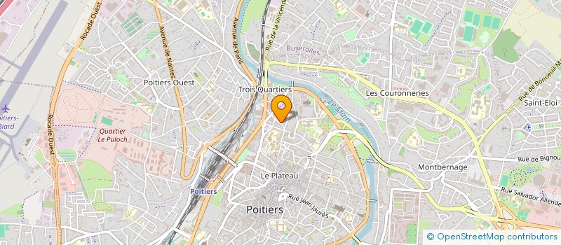 localisation de l'entreprise ALAMAC MUSIQUE ART CULTURE  POITIERS