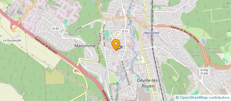 localisation de l'entreprise ALAMANA  MAROMME