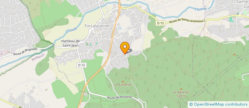 localisation de l'entreprise ALAMANDA DGNR  FORCALQUEIRET