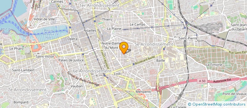 localisation de l'entreprise ALAMBANA  MARSEILLE