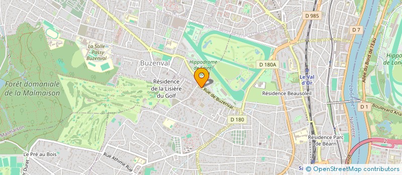 localisation de l'entreprise ALAMBIC à GARCHES