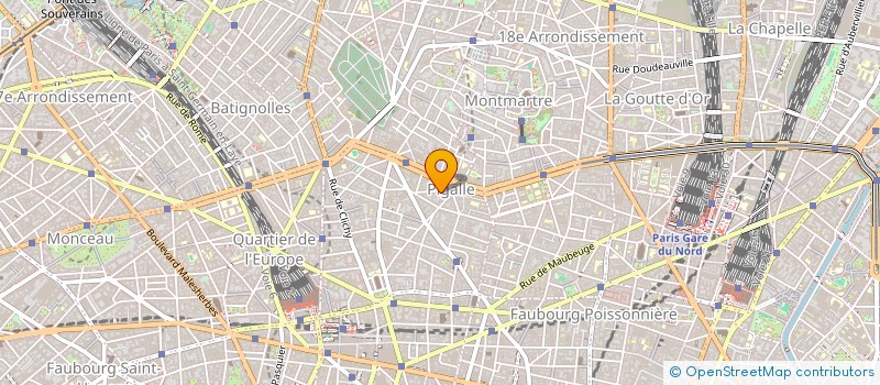 localisation de l'entreprise ALAMBIC PRODUCTION  PARIS