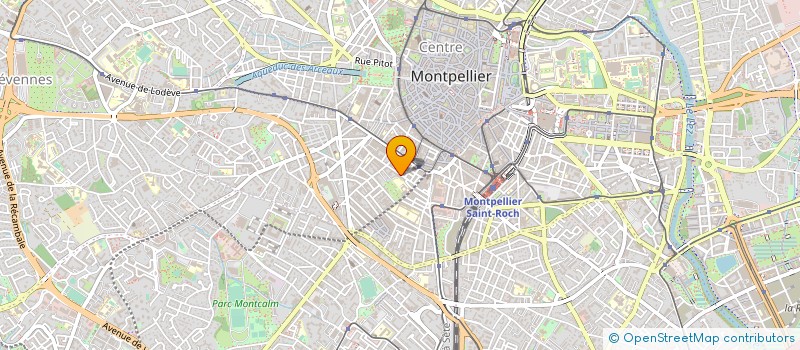localisation de l'entreprise ALAMBIC THEATRE à MONTPELLIER