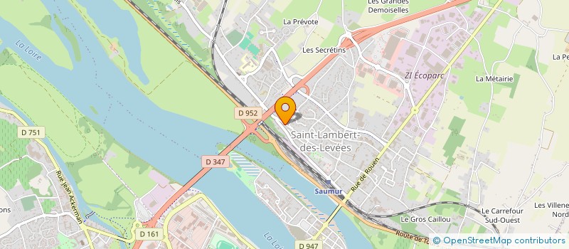 localisation de l'entreprise ALAMBRA PRO  SAUMUR